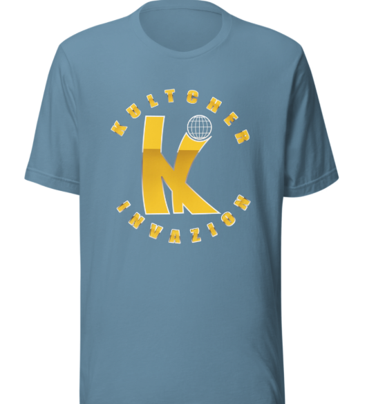 KULTCHER INVAZION Short sleeve Gold T-shirt